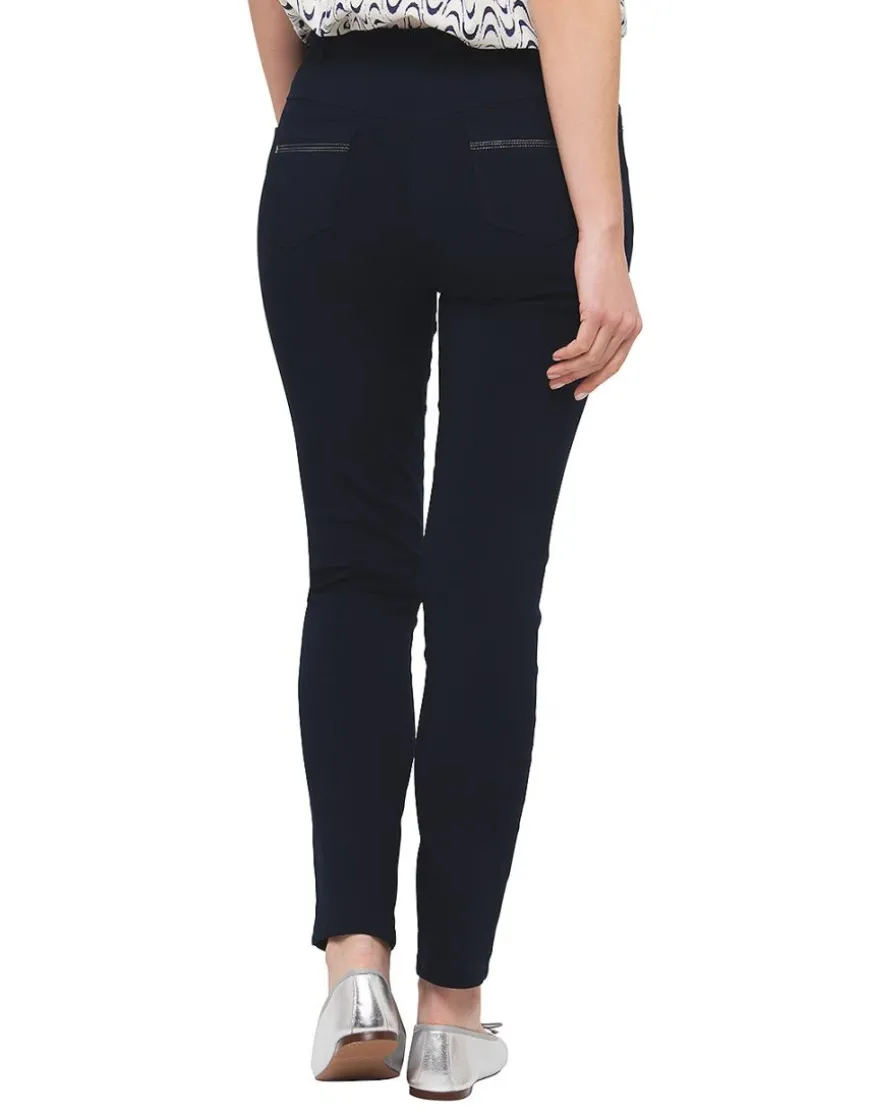 Pantalon bleu marine 7/8e