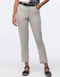 Pantalon chic beige