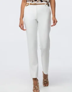 Pantalon chic écru