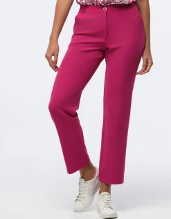 Pantalon chic framboise