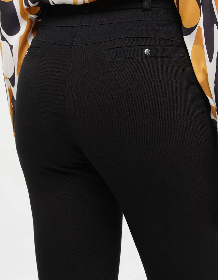 Pantalon chic slim noir