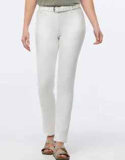 Pantalon coton blanc