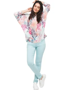 Pantalon coton bleu