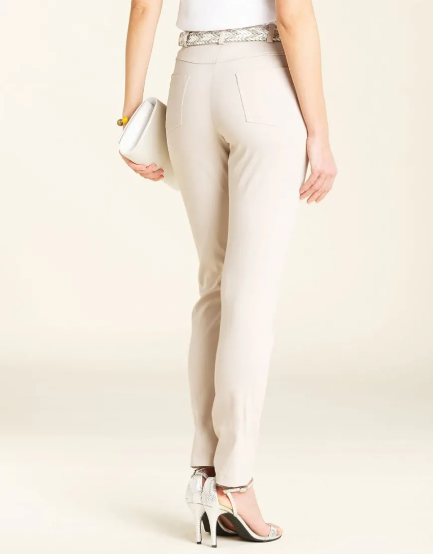 Pantalon 7/8e beige