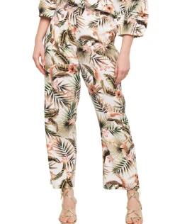 Pantalon fluide imprimé
