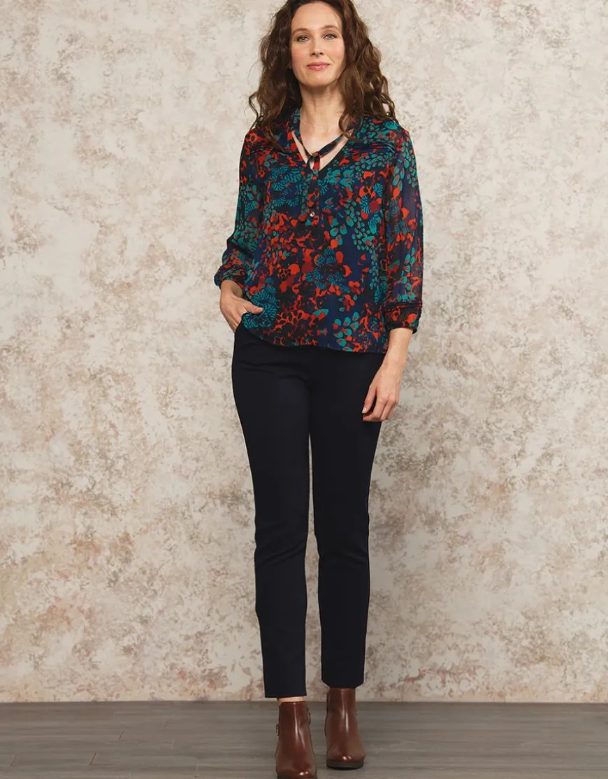 Pantalon habillé marine