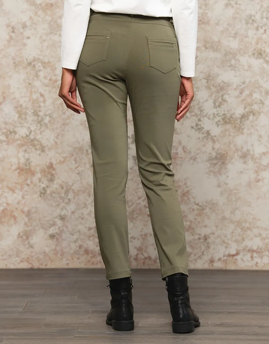 Pantalon kaki 7/8ème