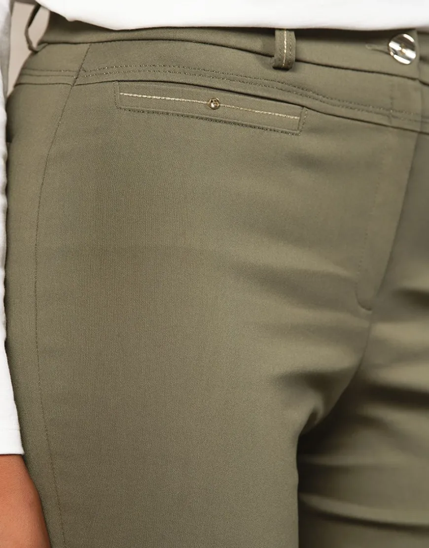 Pantalon kaki 7/8ème