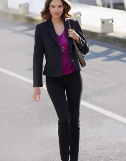 Pantalon milano noir chic