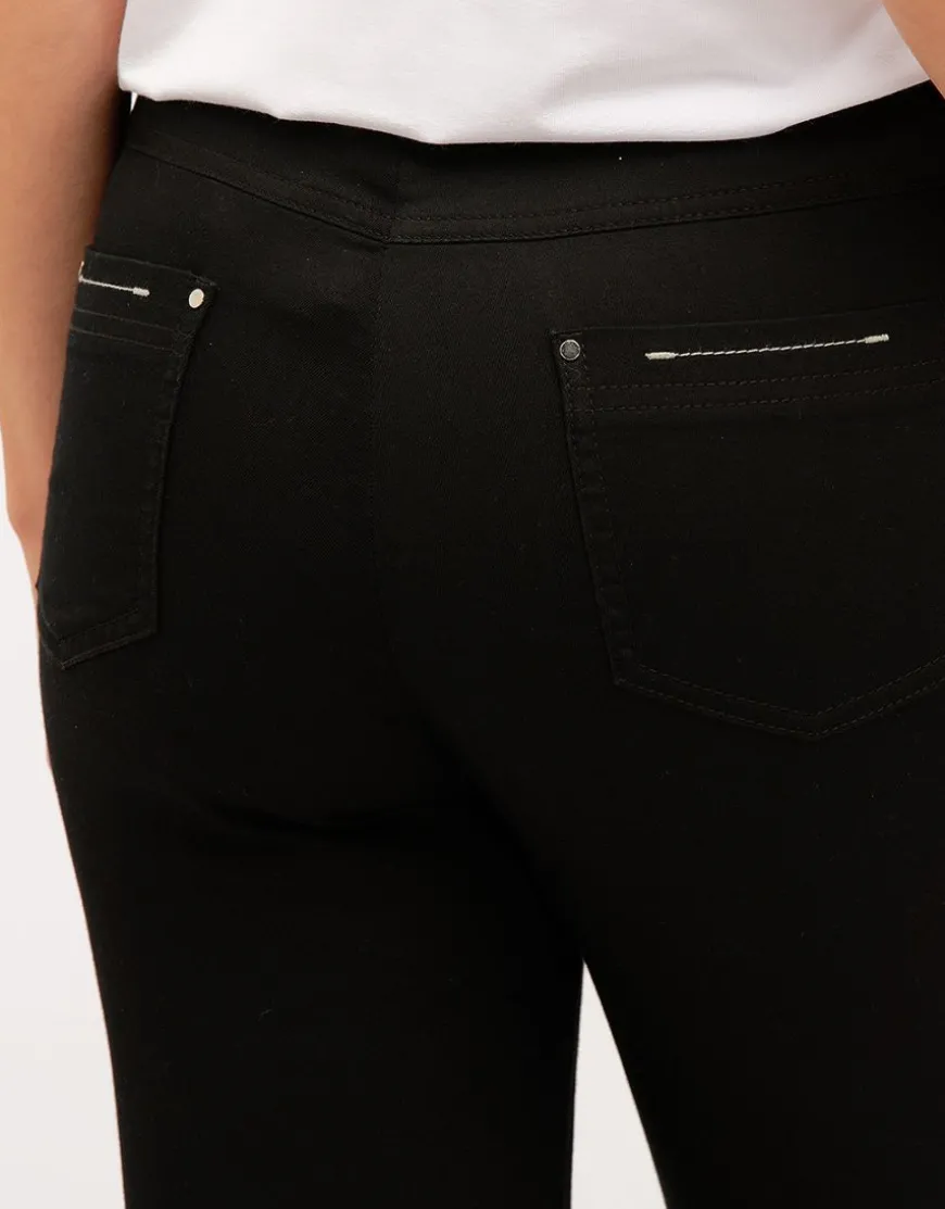 Pantalon noir stretch