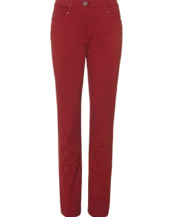 Pantalon rouge en coton