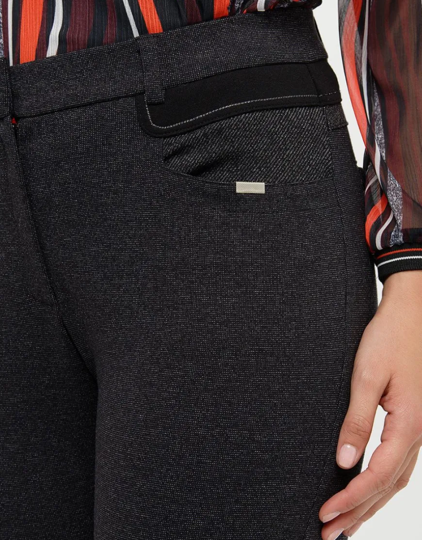Pantalon slim noir
