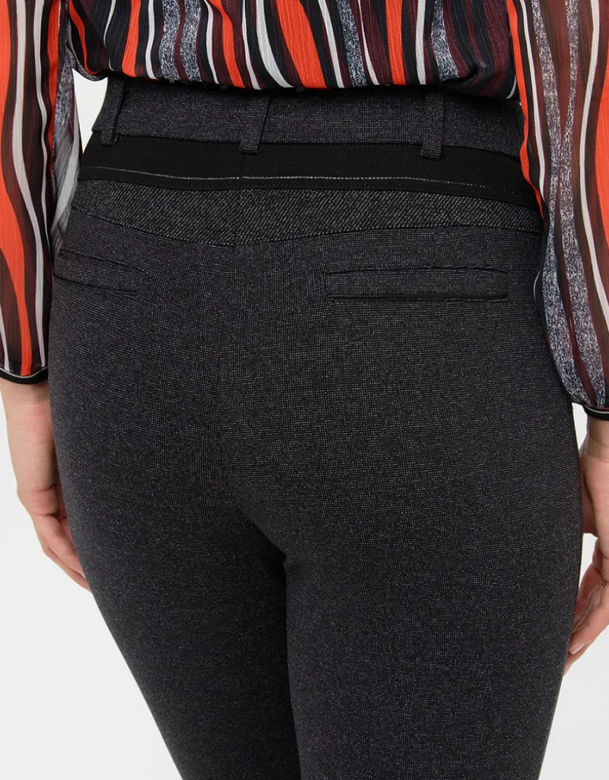 Pantalon slim noir