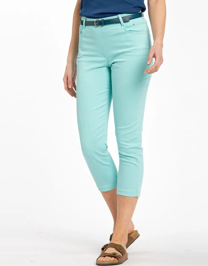 Pantalon vert stretch