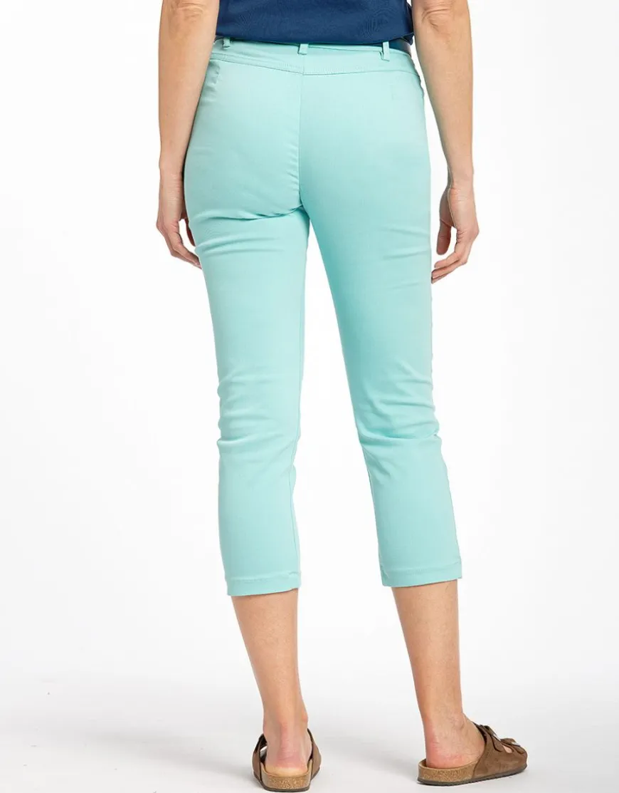 Pantalon vert stretch