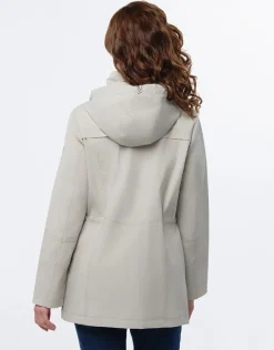 Parka gris clair