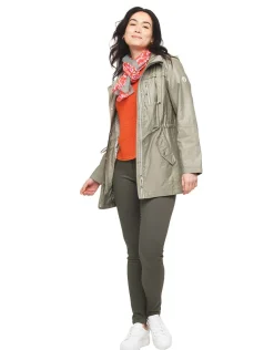 Parka légère vert kaki