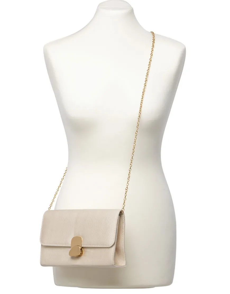 Pochette chic beige