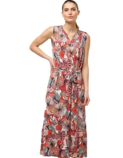 Robe longue hibiscus