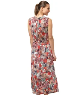 Robe longue hibiscus