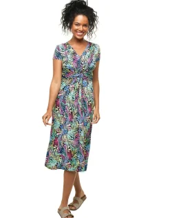 Robe longue imprimée