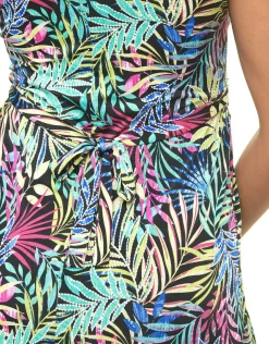 Robe longue imprimée