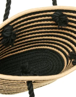 Sac panier noir