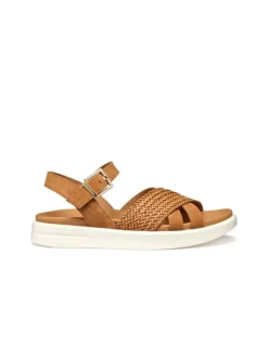 Sandales plateforme camel GEOX