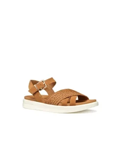 Sandales plateforme camel GEOX