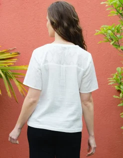 T-shirt coton blanc
