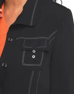Veste chemise noire