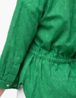 Veste chemise verte