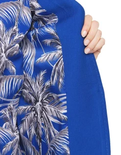 Veste chic bleu roi