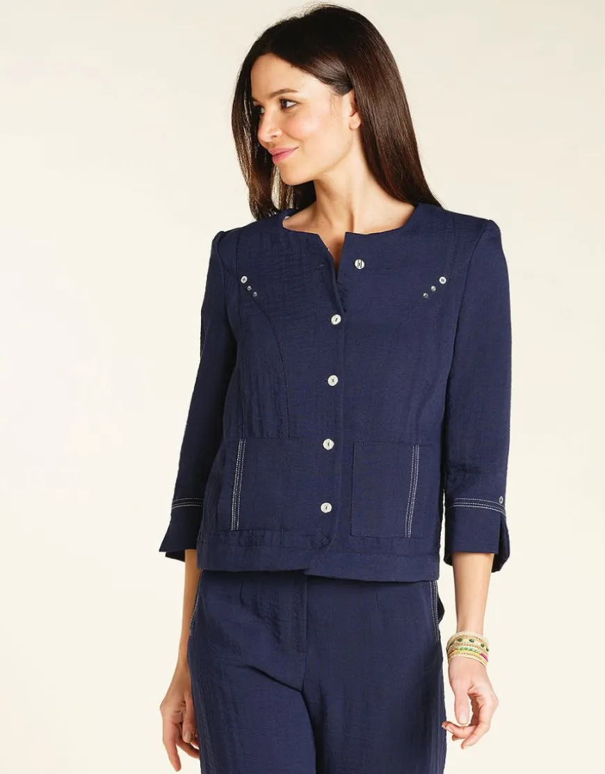 Veste chic marine