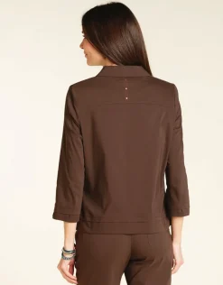 Veste chic marron