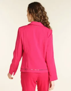 Veste chic rose fuchsia