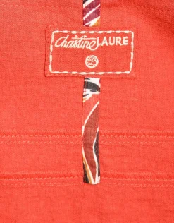 Veste chic rouge légère