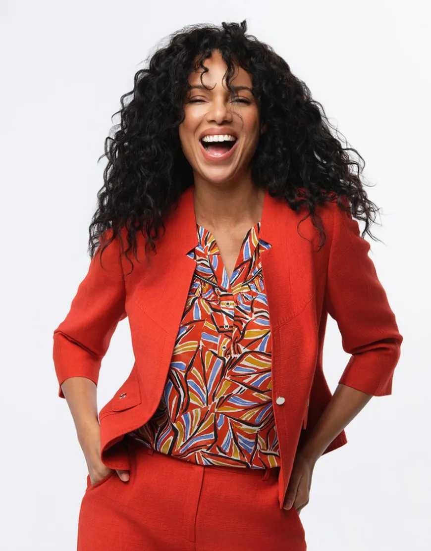 Veste chic terracotta