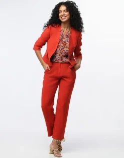 Veste chic terracotta