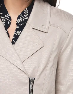 Veste cintrée beige
