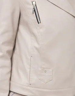 Veste cintrée beige
