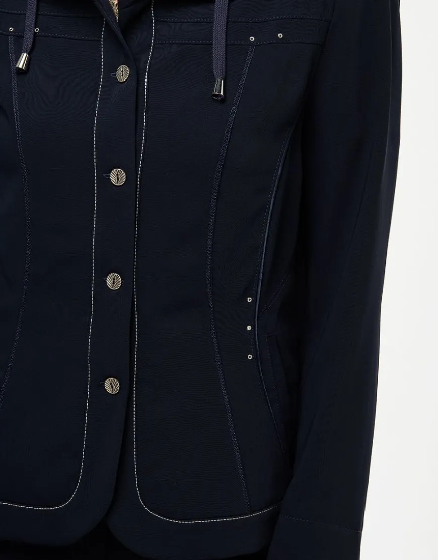 Veste cintrée marine