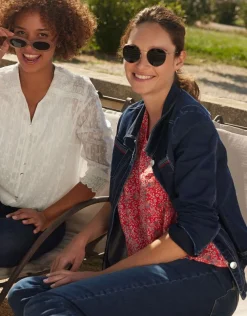 Veste en jean brut coton
