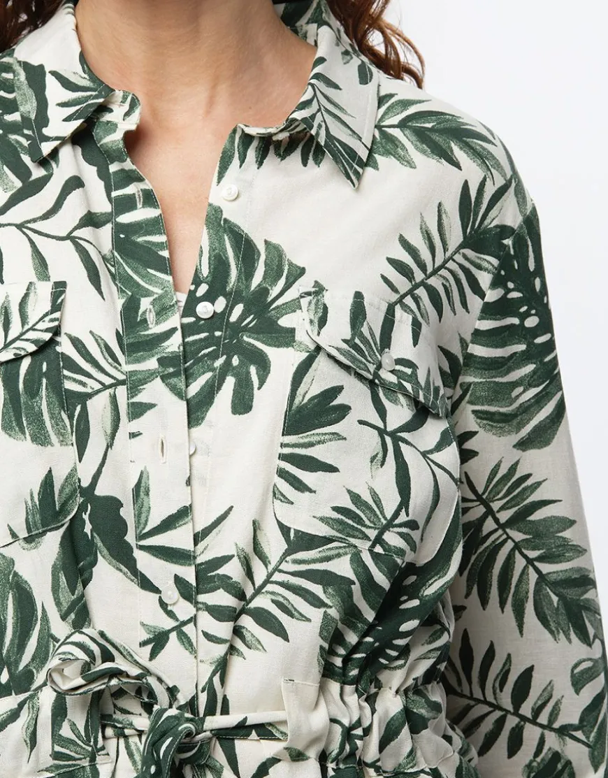 Veste saharienne imprimé