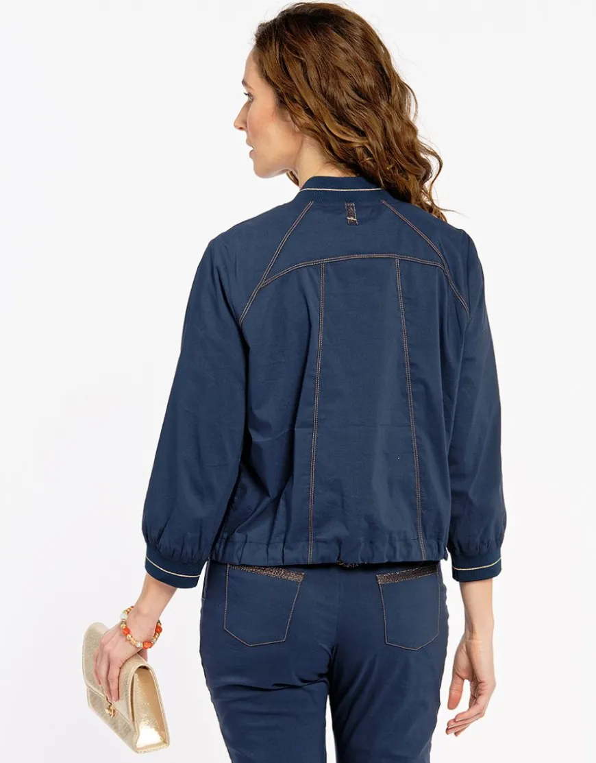 Veste sport chic marine