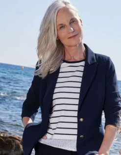 Veste tailleur marine