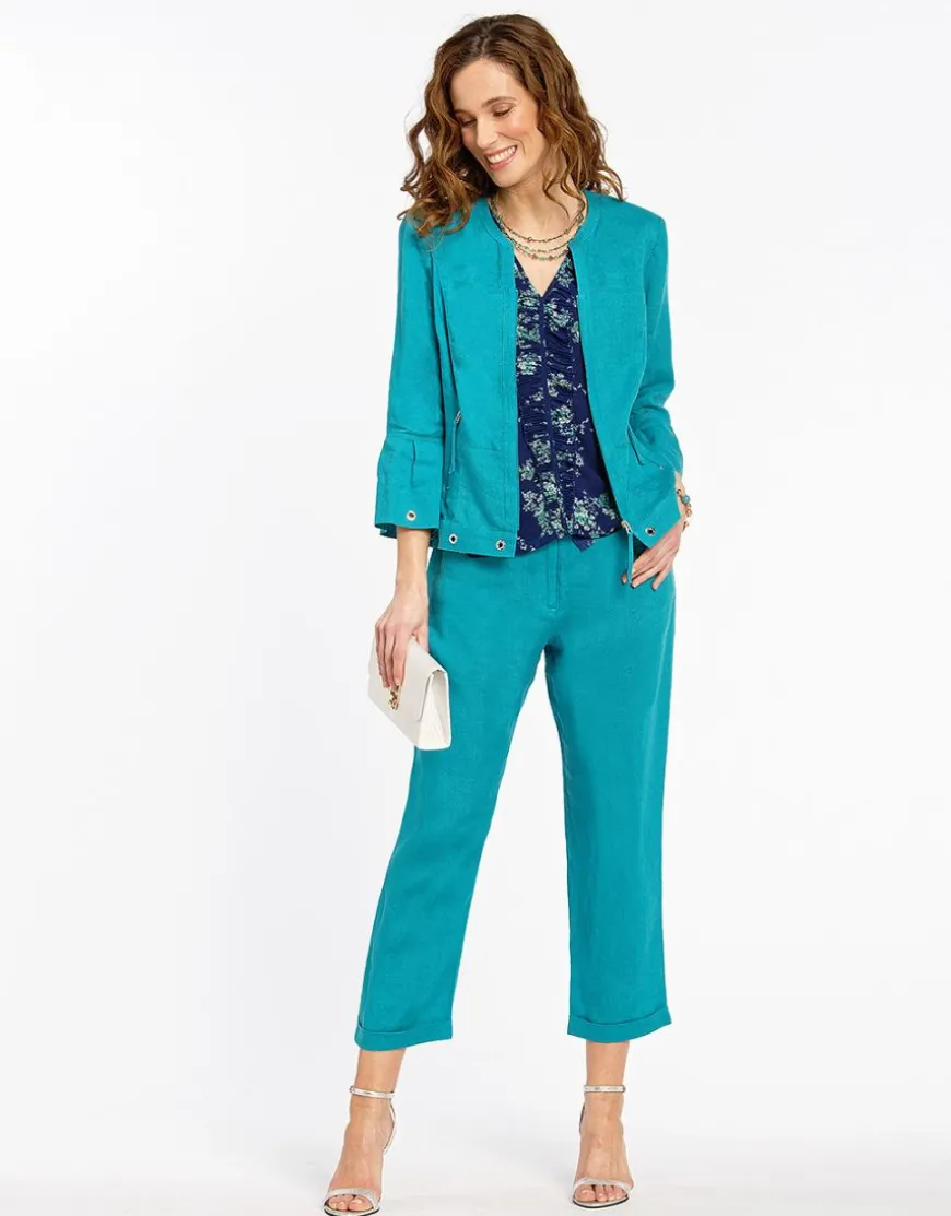 Veste tendance 100% lin