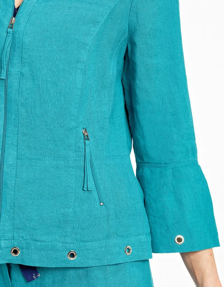 Veste tendance 100% lin