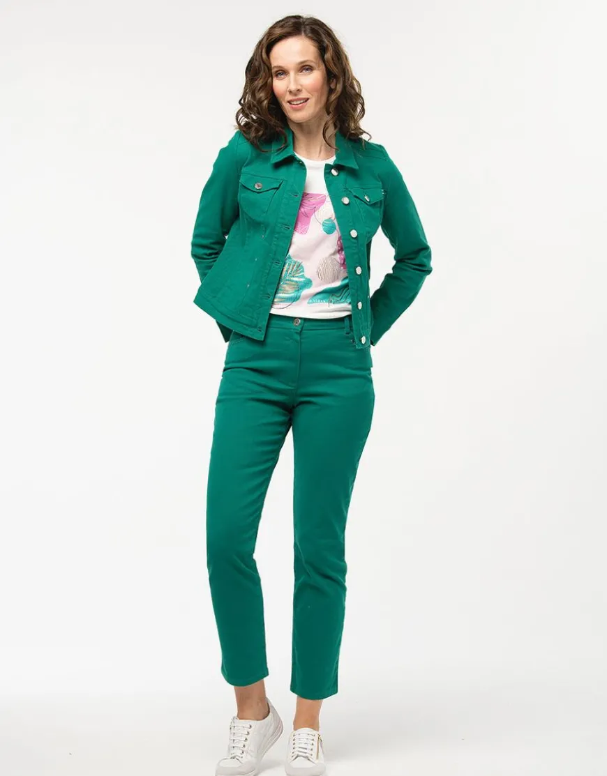 Veste verte coton
