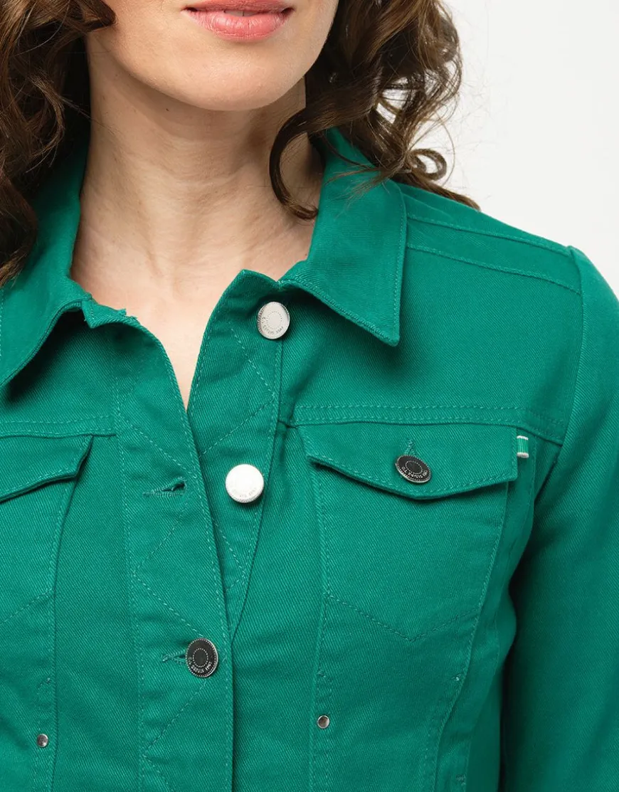 Veste verte coton
